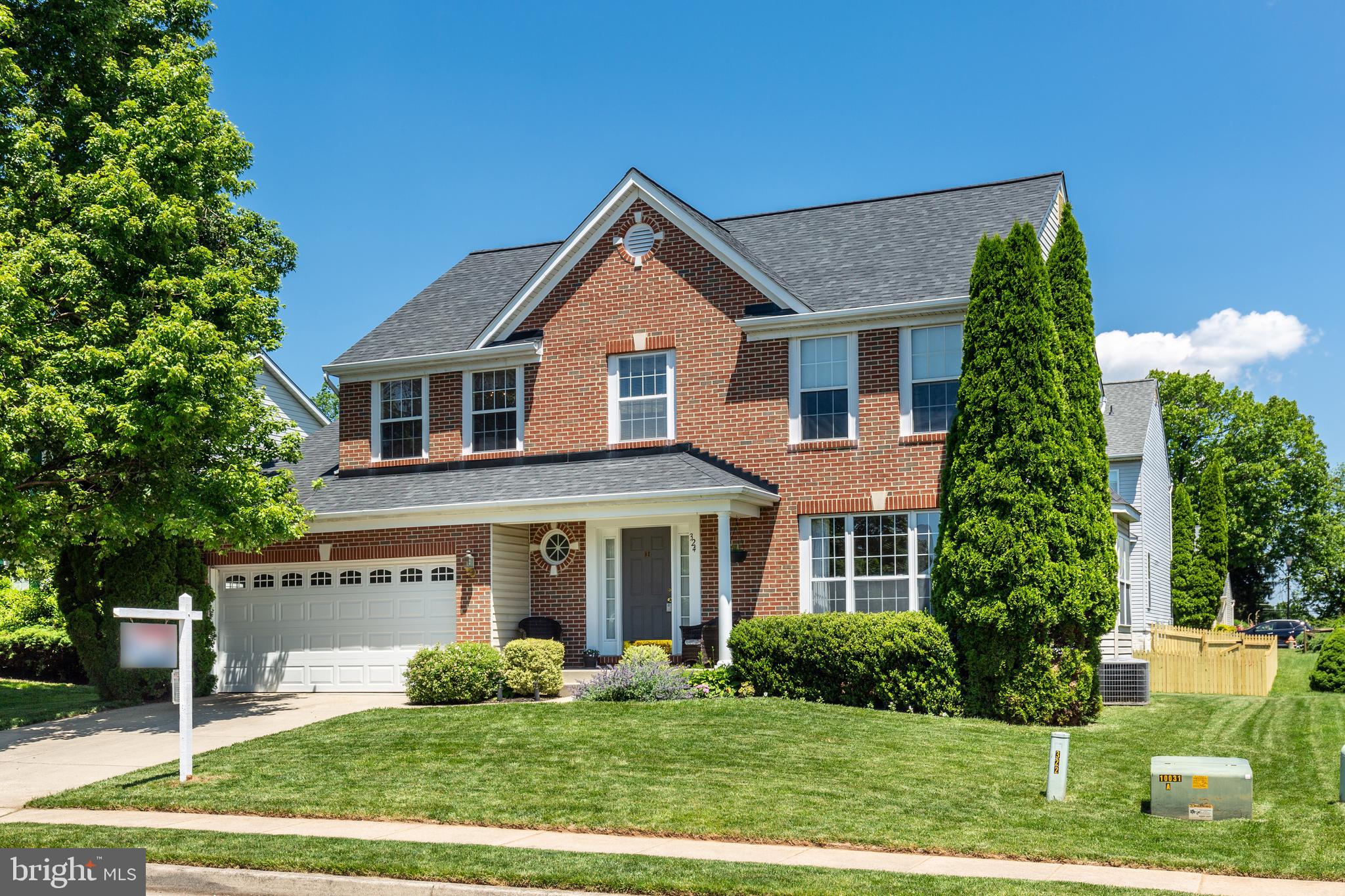 324 Belltown Road Owings Mills, MD 21117 - Photo 2 of 42 Brick front colonial