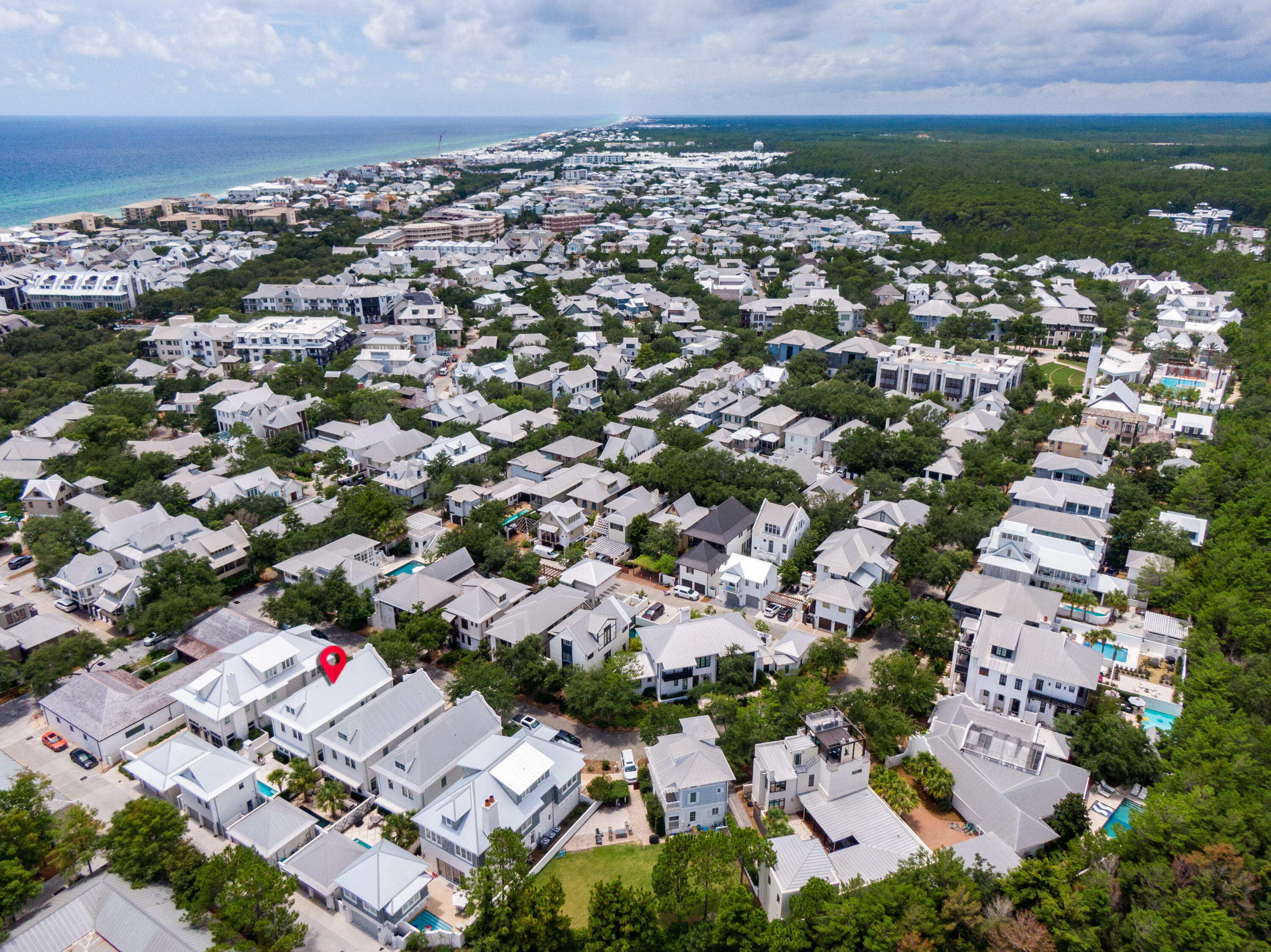 195 Kingston Road Rosemary Beach, FL 32461 - Photo 80 of 103 195 E Kingston Aerial Marked-9