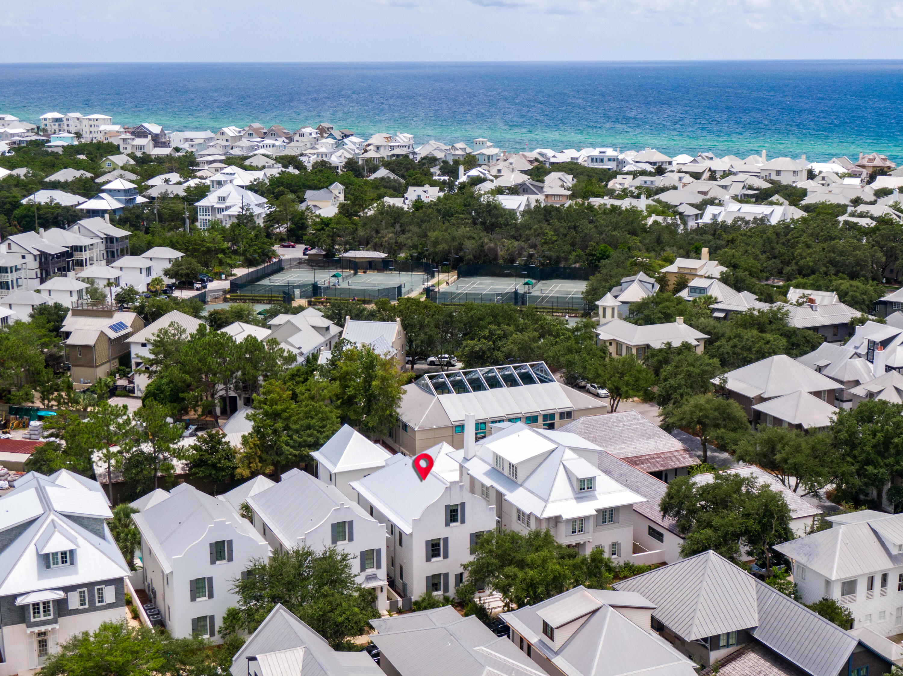195 Kingston Road Rosemary Beach, FL 32461 - Photo 82 of 103 195 E Kingston Aerial Marked-11
