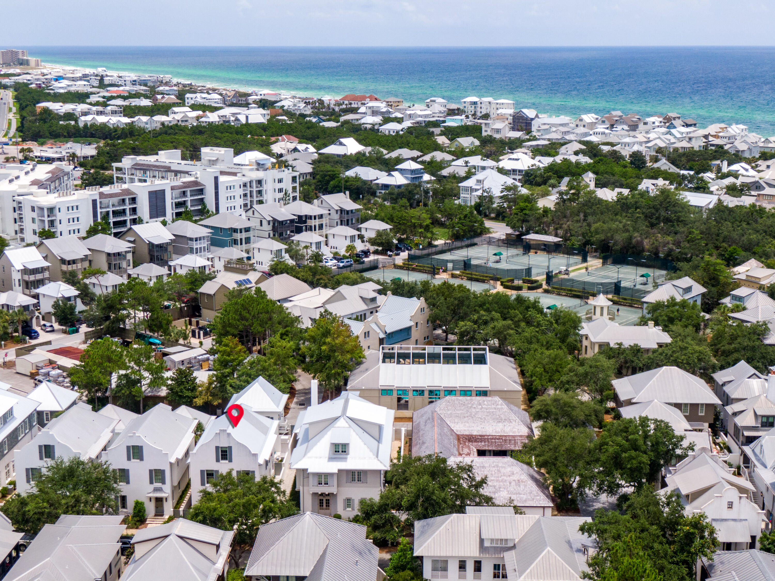 195 Kingston Road Rosemary Beach, FL 32461 - Photo 83 of 103 195 E Kingston Aerial Marked-12