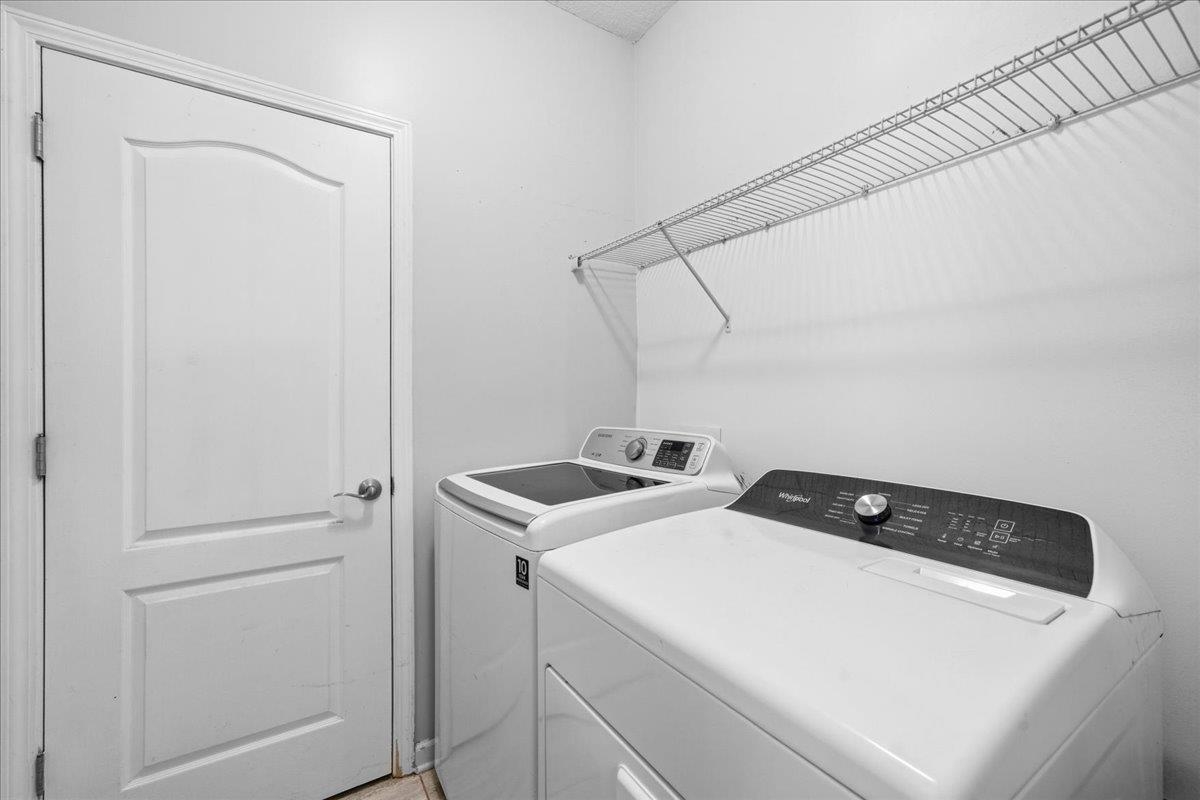 30 Levante Way St. Augustine, FL 32086 - Photo 24 of 40 a utility room with dryer and washer