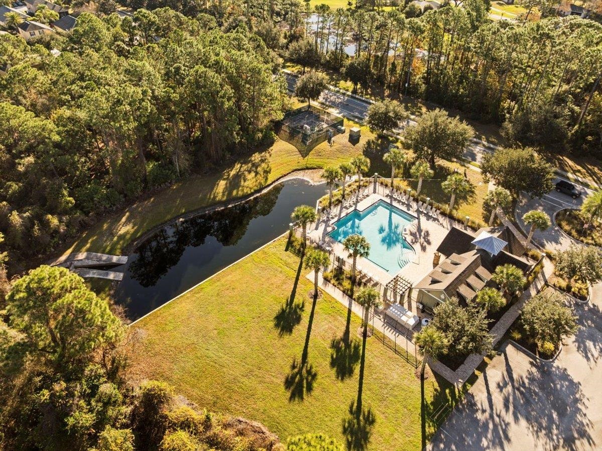 30 Levante Way St. Augustine, FL 32086 - Photo 40 of 40 a view of swimming pool from a lake view