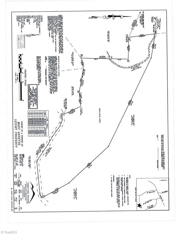 40.6-acres Wiles Ridge Road Hays, NC 28635 - Photo 14 of 18 SURVEY OF THE 30 ACRES THAT WERE SOLD. 39.63 REMAINING