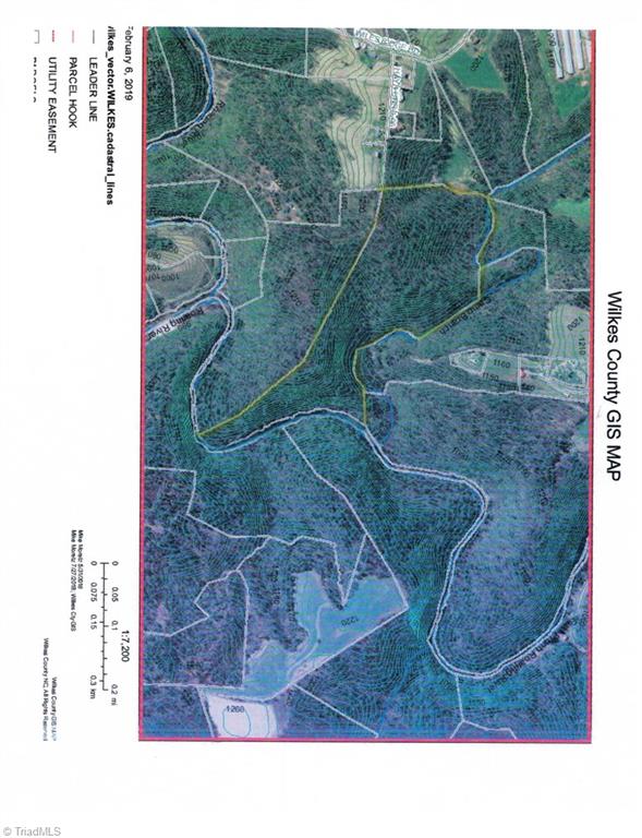 40.6-acres Wiles Ridge Road Hays, NC 28635 - Photo 18 of 18 AERIAL OF 40 ACRES THAT IS FOR SALE