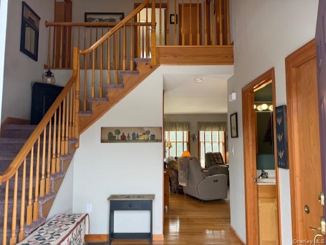 4 Grapevine Place Poughkeepsie, NY 12603 - Photo 2 of 31 a view of entryway and hall with wooden floor