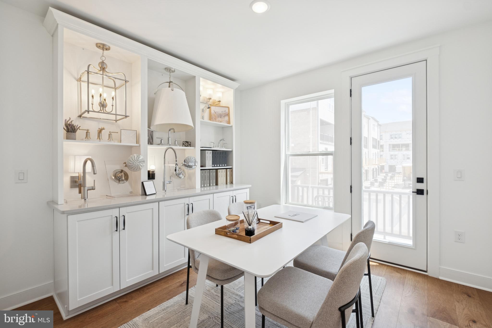 14961 Deco Circle, Unit LOT29 Chantilly, VA 20151 - Photo 27 of 35 a view of a dining room with furniture and window
