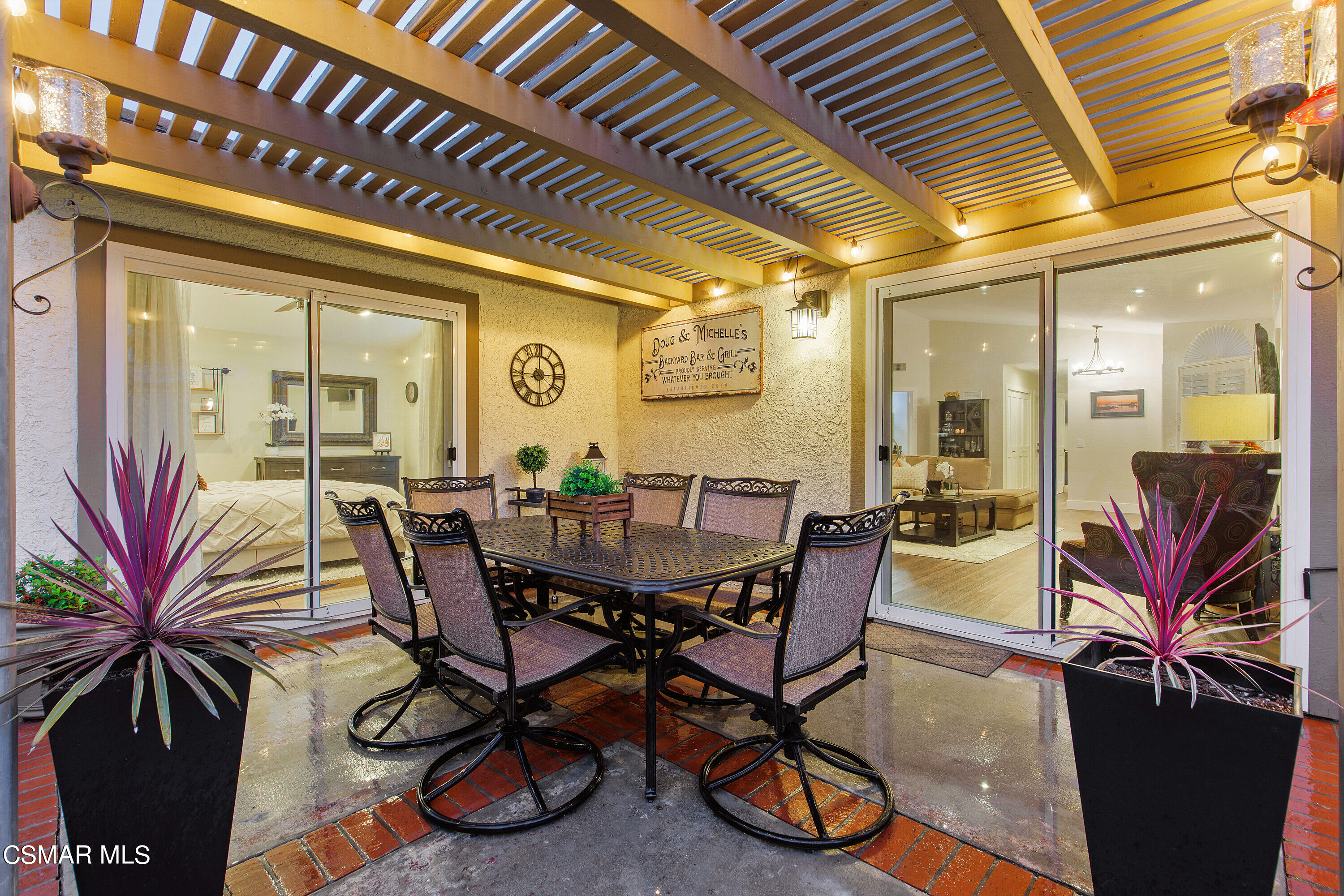 773 Congressional Road Simi Valley, CA 93065 - Photo 30 of 39 a view of a dining room with furniture one side kitchen view and wooden floor