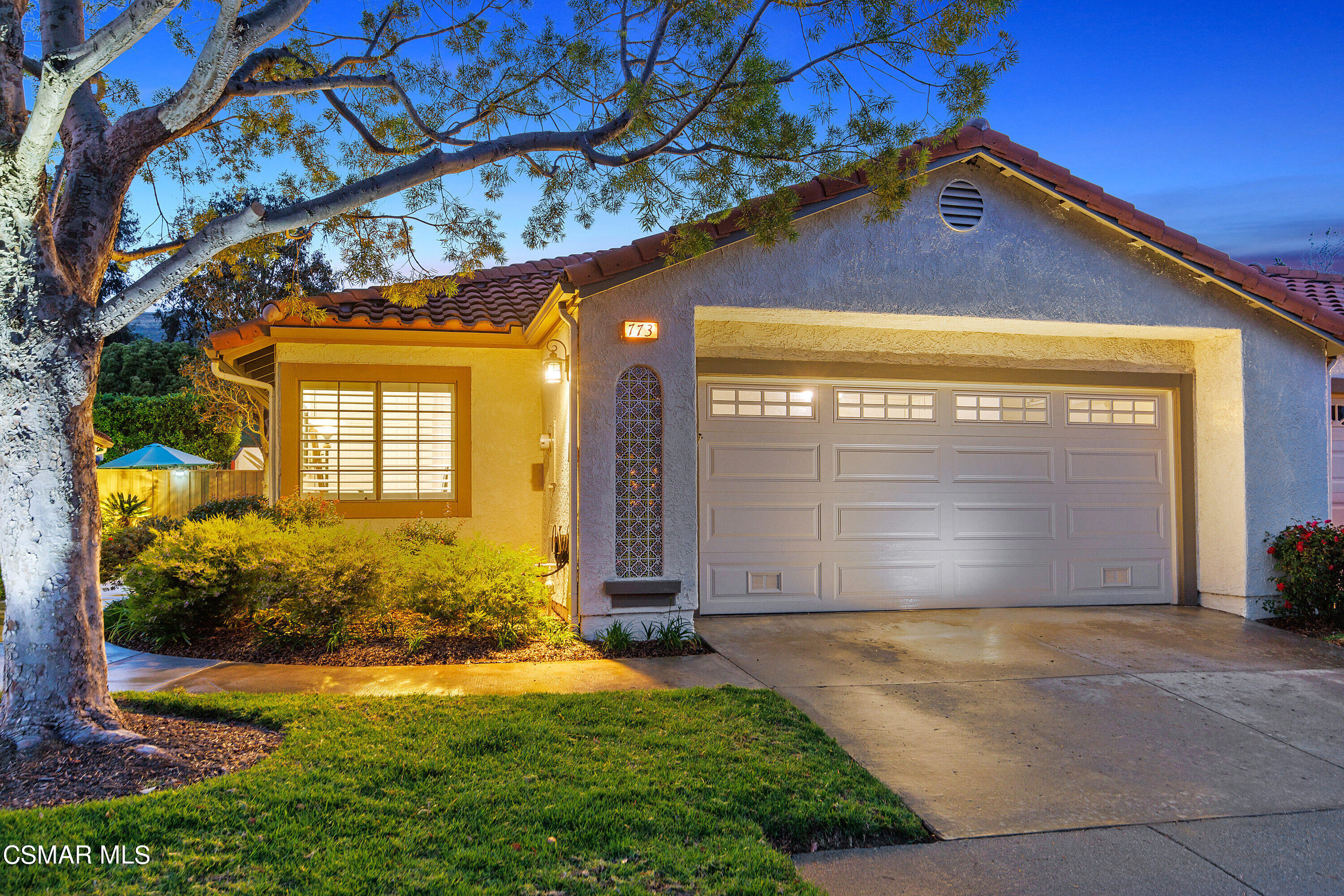 773 Congressional Road Simi Valley, CA 93065 - Photo 7 of 39 a view of yellow house with a yard