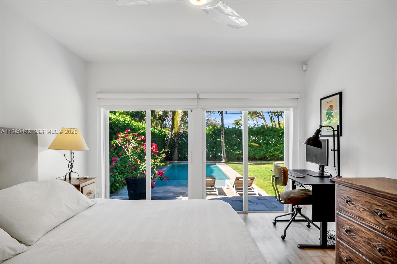 540 Southwest 27th Road Miami, FL 33129 - Photo 25 of 54 a living room with furniture and a large window