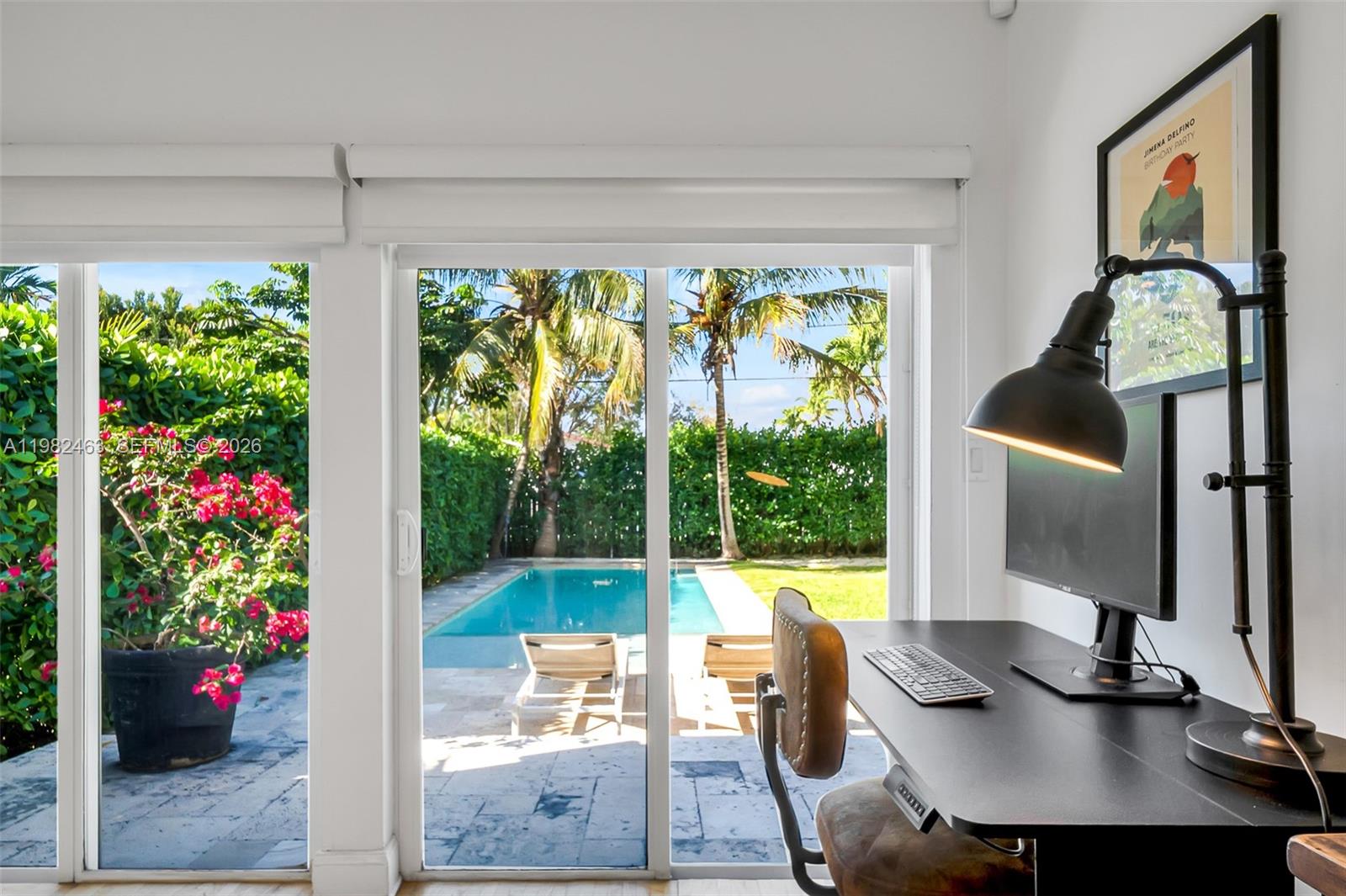 540 Southwest 27th Road Miami, FL 33129 - Photo 26 of 54 a view of a dining room with furniture window and outside view