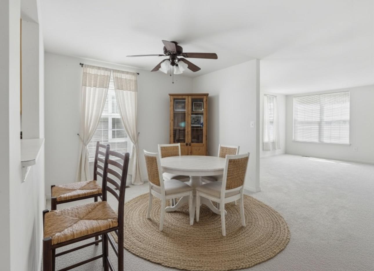 907 Myrtle Avenue Baltimore, MD 21201 - Photo 11 of 28 a dining room with furniture and window