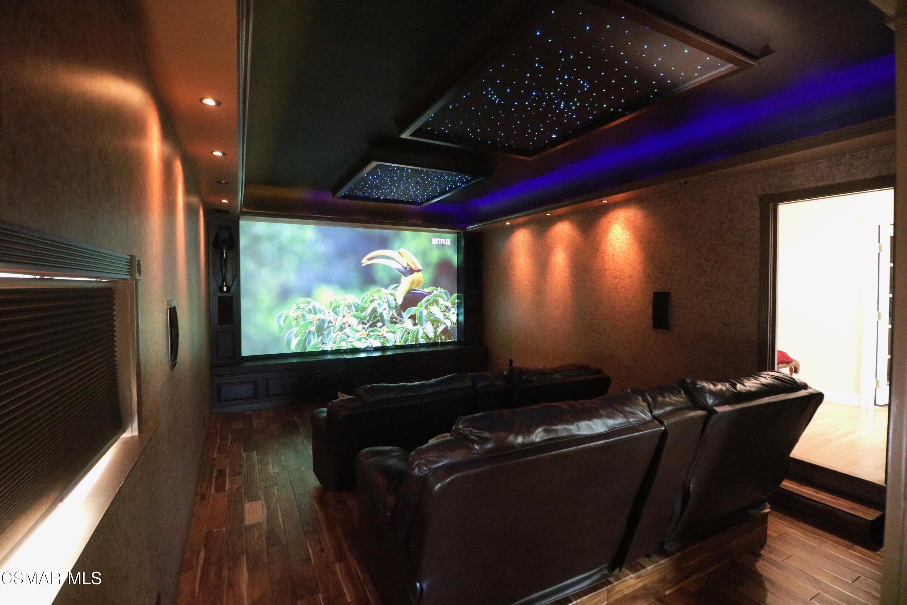 4608 Apricot Road Simi Valley, CA 93063 - Photo 16 of 37 a room with furniture projector and screen