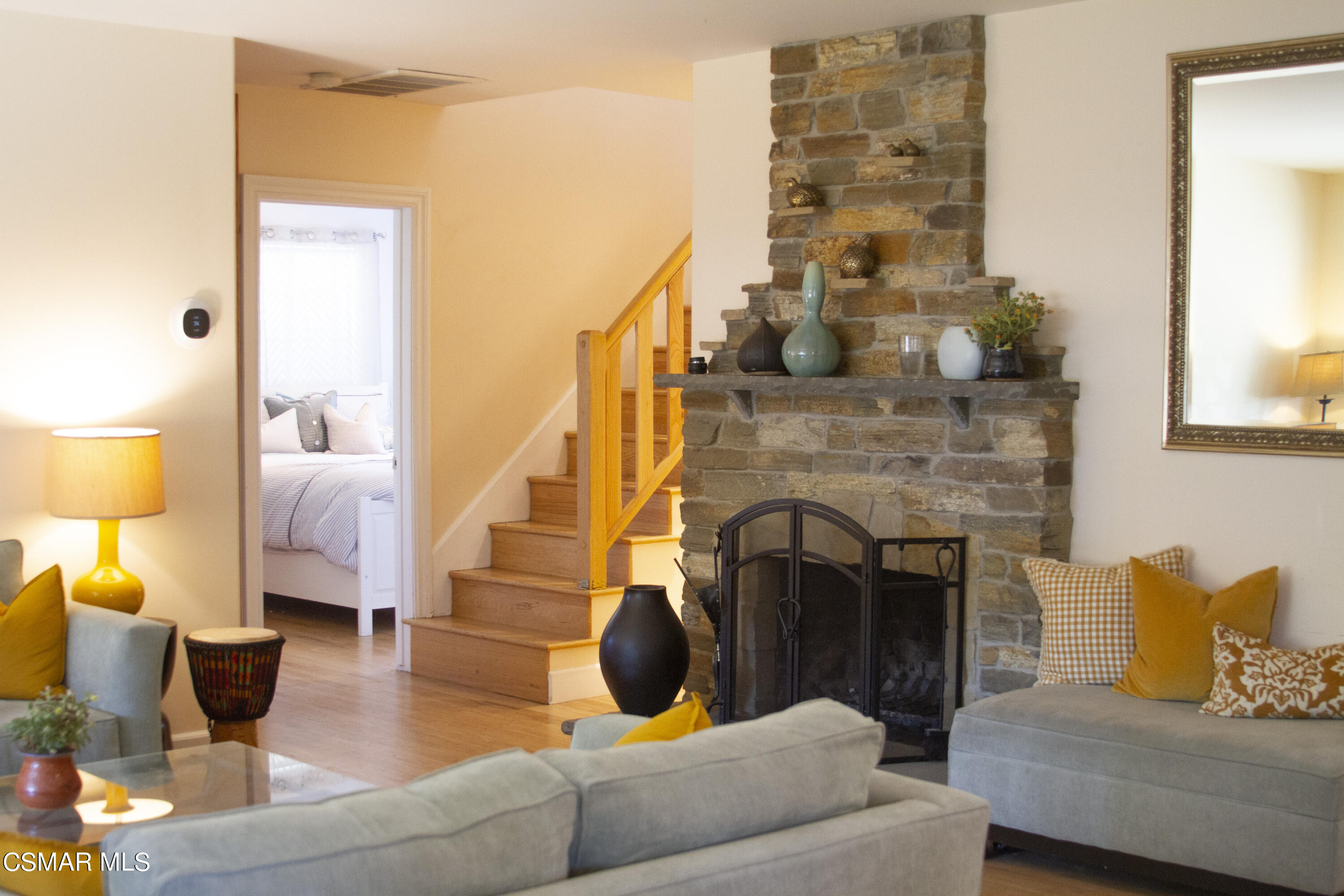4608 Apricot Road Simi Valley, CA 93063 - Photo 6 of 37 a living room with furniture and a fireplace