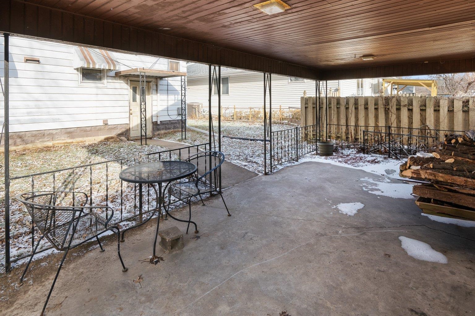5108 6th Avenue Moline, IL 61265 - Photo 23 of 23 a view of a chairs and table in patio