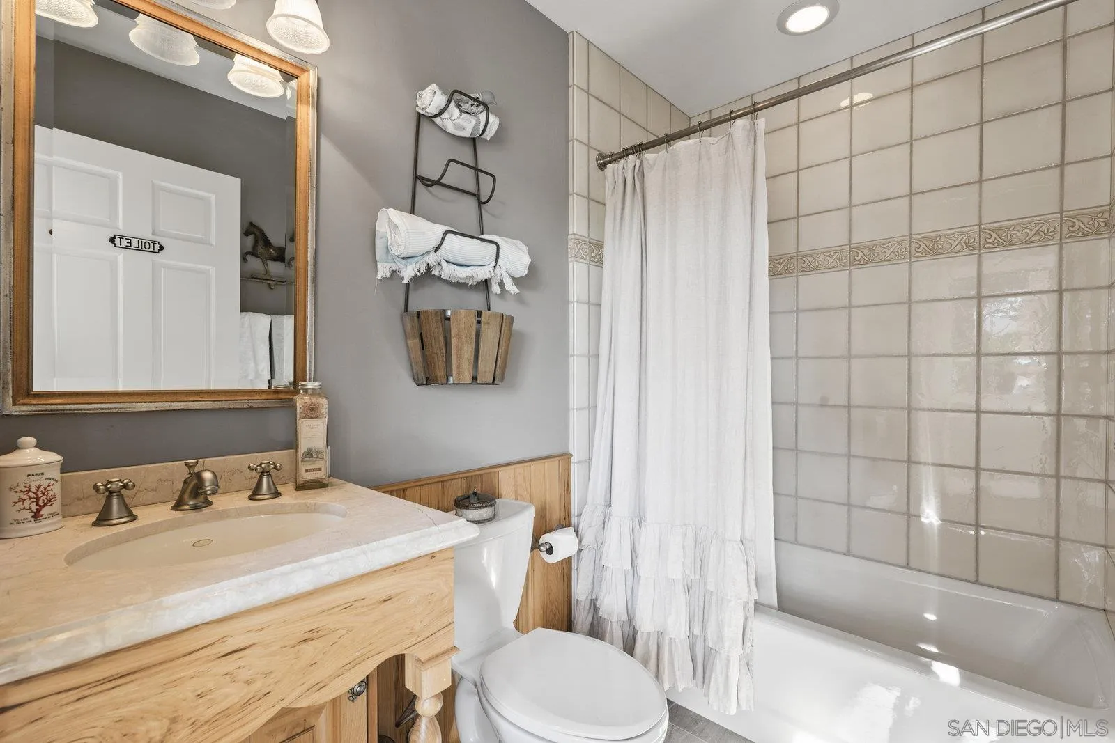 20455 Elfin Forest Road Escondido, CA 92029 - Photo 34 of 50 a bathroom with a sink toilet and shower