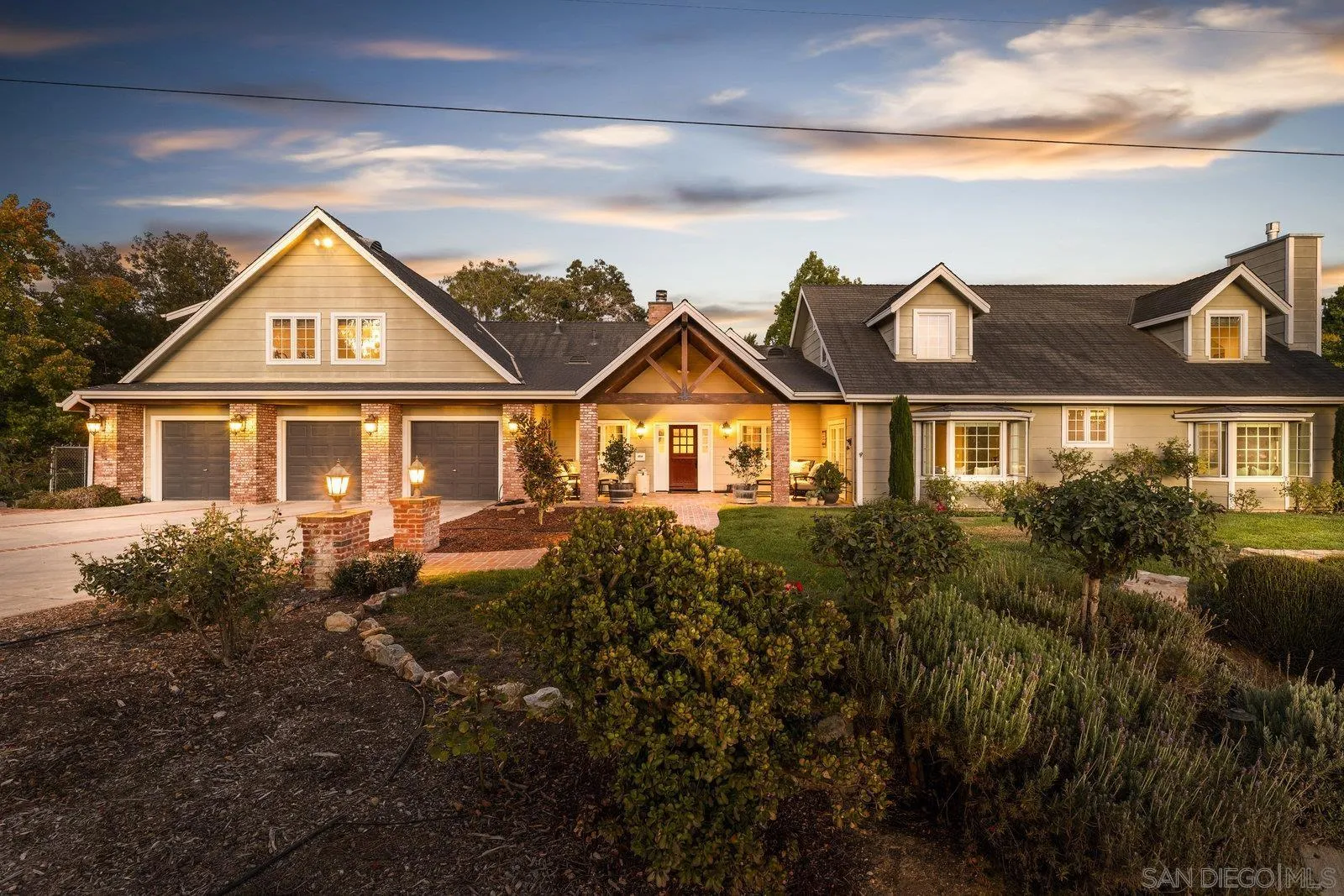 20455 Elfin Forest Road Escondido, CA 92029 - Photo 47 of 50 a front view of a house with a yard