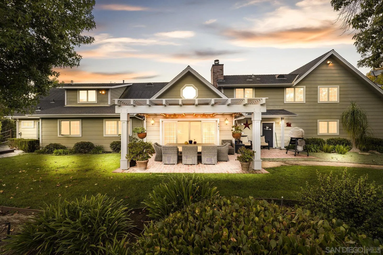 20455 Elfin Forest Road Escondido, CA 92029 - Photo 49 of 50 a front view of a house with swimming pool having outdoor seating
