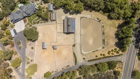a outdoor space with lots of furniture and garden view