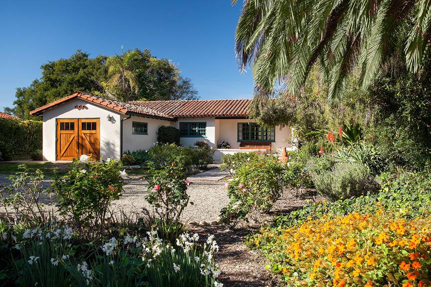 695 Via Hierba Santa Barbara, CA 93110 - Photo 16 of 29 a front view of a house with a yard