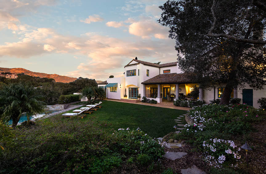 695 Via Hierba Santa Barbara, CA 93110 - Photo 25 of 29 a front view of house with yard and green space