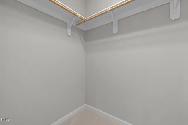 a small space with a empty space