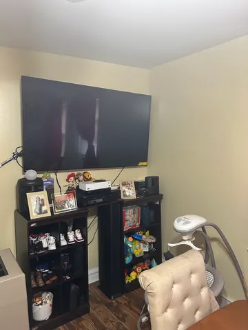 a room with storage and utility