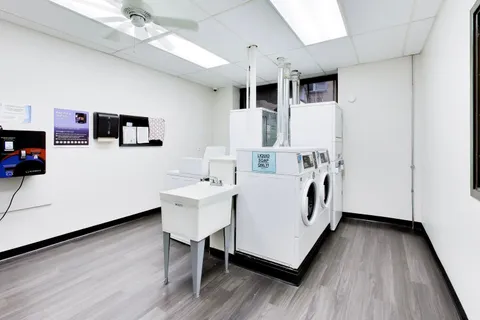 a view of a bathroom