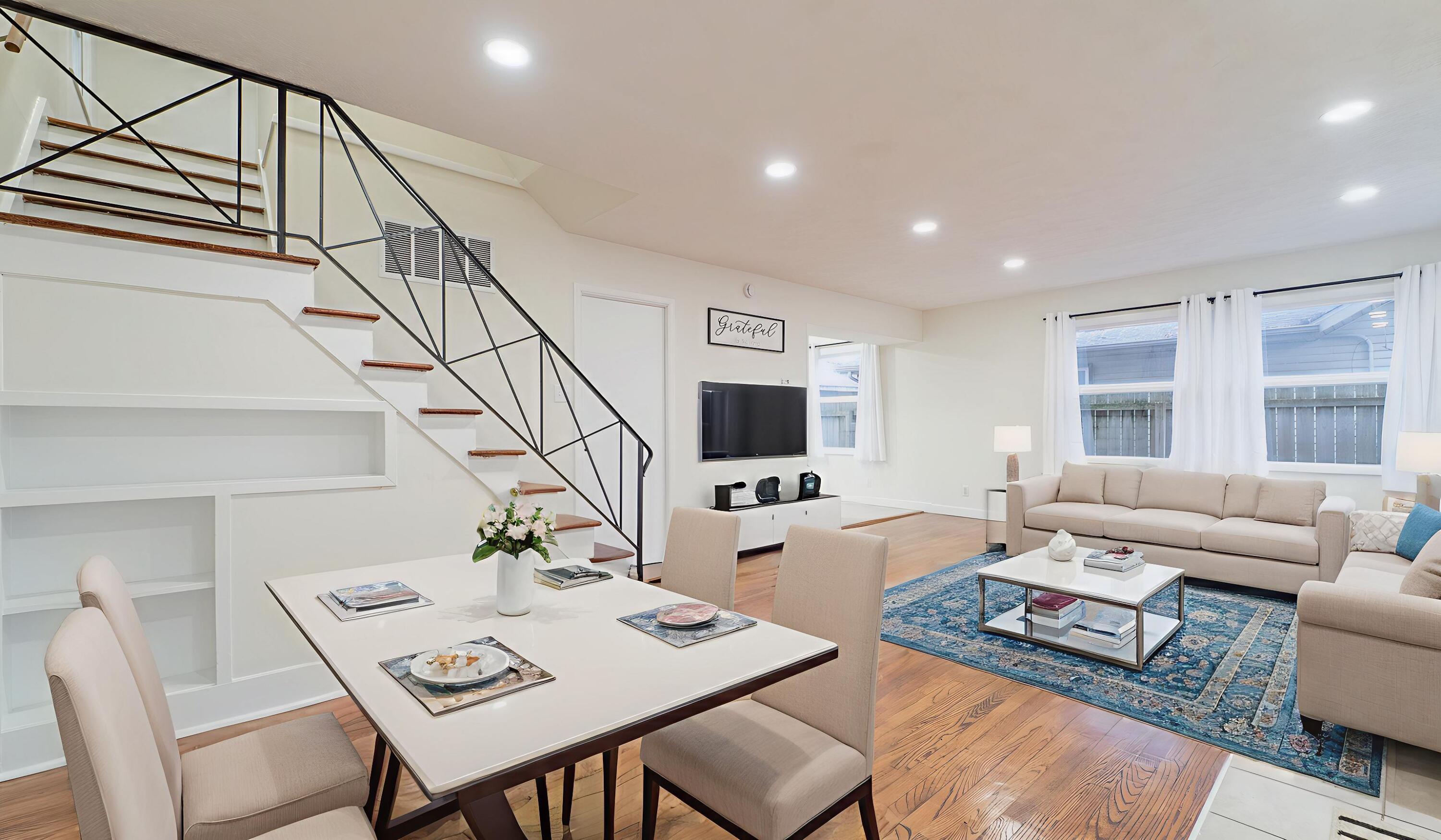 722 Madison Street Michigan City, IN 46360 - Photo 3 of 43 a living room with furniture and a table