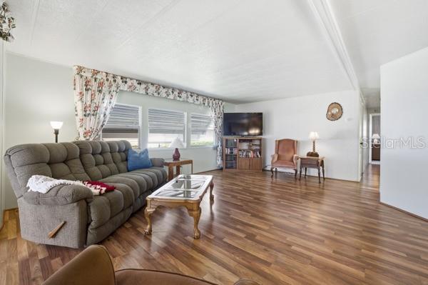 101 Mango Cove Leesburg, FL 34748 - Photo 14 of 28 a living room with furniture and a wooden floor