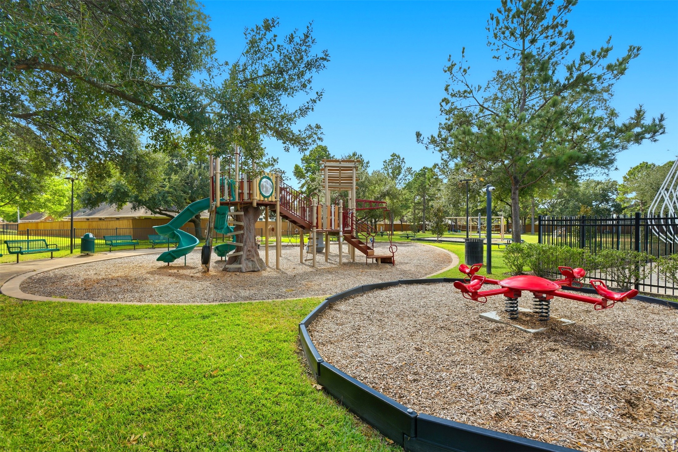 7819 Pasture Spring Lane Cypress, TX 77433 - Photo 22 of 22 an outdoor space with seating