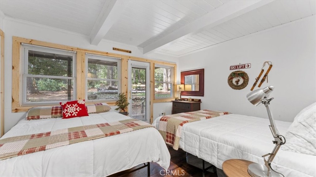 6231 Merry Way Clipper Mills, CA 95930 - Photo 26 of 60 a bedroom with bed and a large window