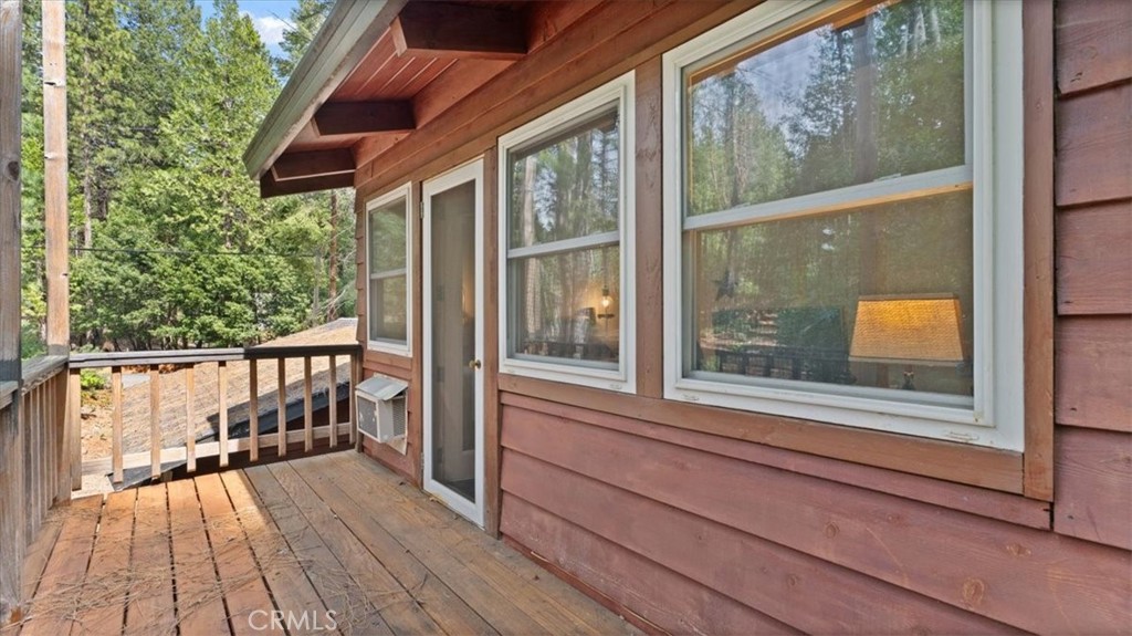 6231 Merry Way Clipper Mills, CA 95930 - Photo 33 of 60 a view of a wooden deck with a yard