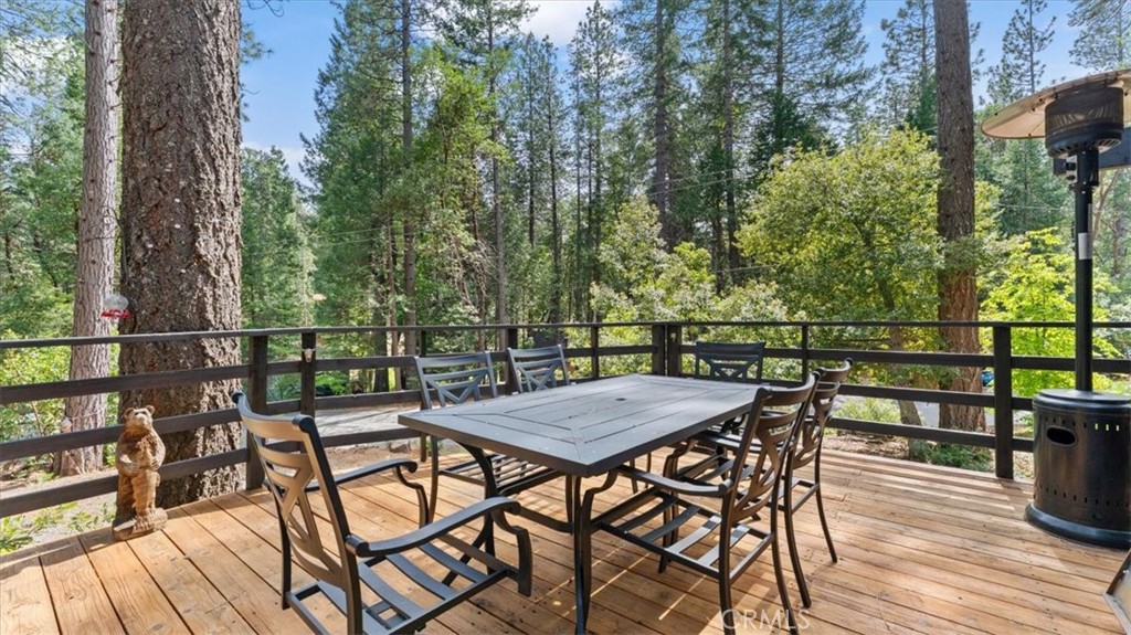 6231 Merry Way Clipper Mills, CA 95930 - Photo 36 of 60 a view of a chairs and table on the deck