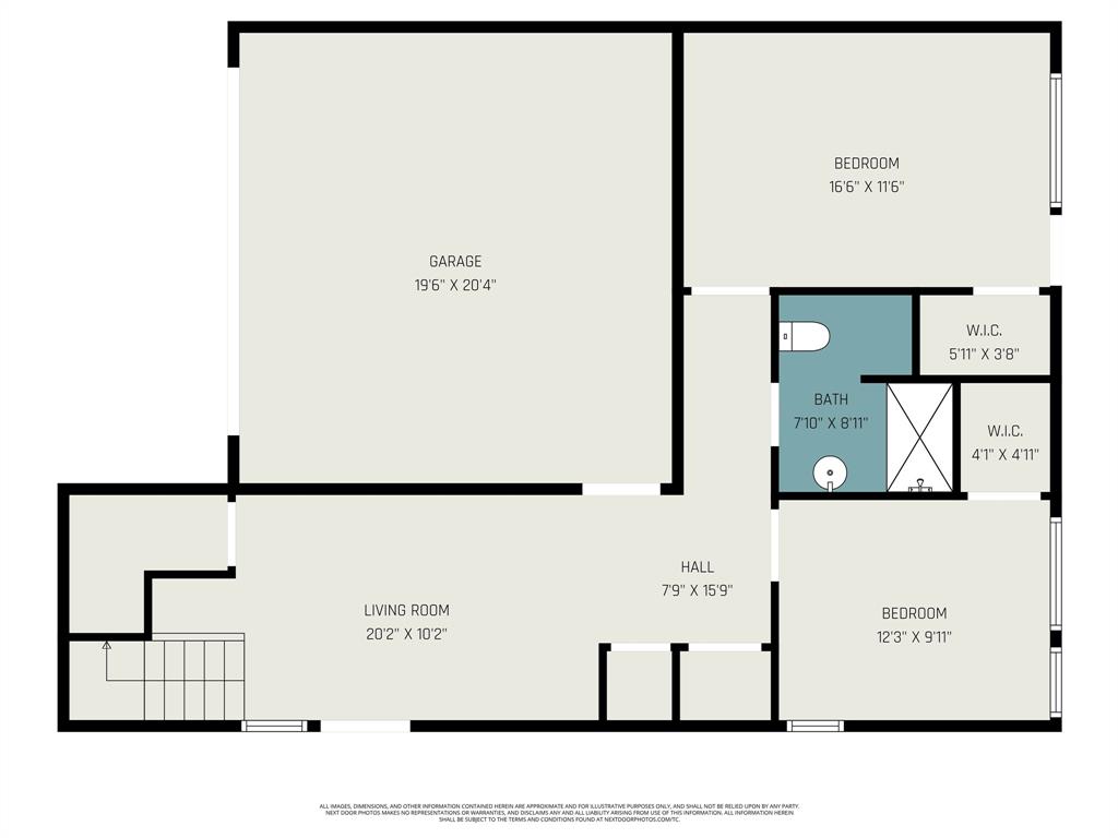 1111 Raiford Road, Unit 104 Carrollton, TX 75007 - Photo 28 of 30 Floor plan