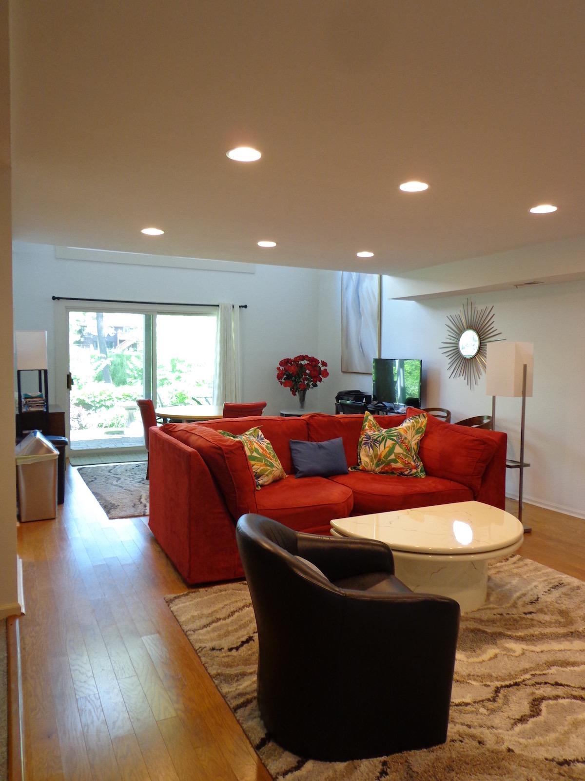 5724 Spring Brook Road Rockford, IL 61114 - Photo 21 of 37 a living room with furniture and a large window