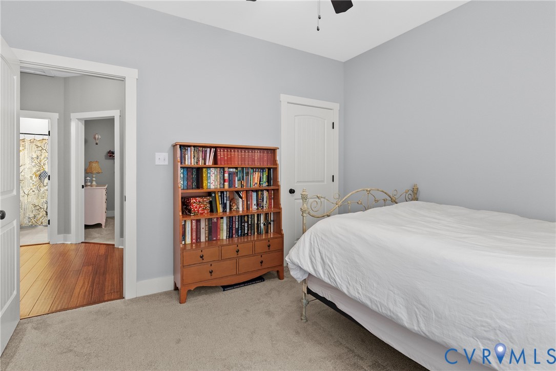 3763 Old Ridge Road Farmville, VA 23901 - Photo 21 of 44 Carpeted bedroom with baseboards and ceiling fan