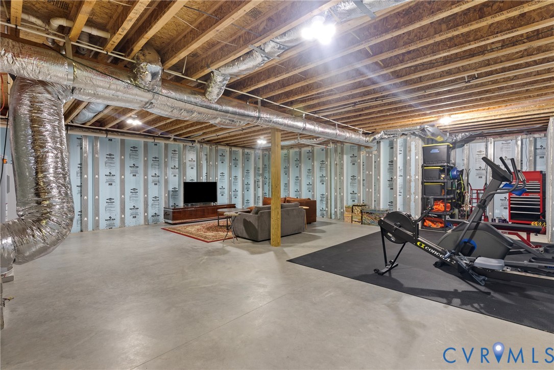 3763 Old Ridge Road Farmville, VA 23901 - Photo 26 of 44 View of unfinished basement