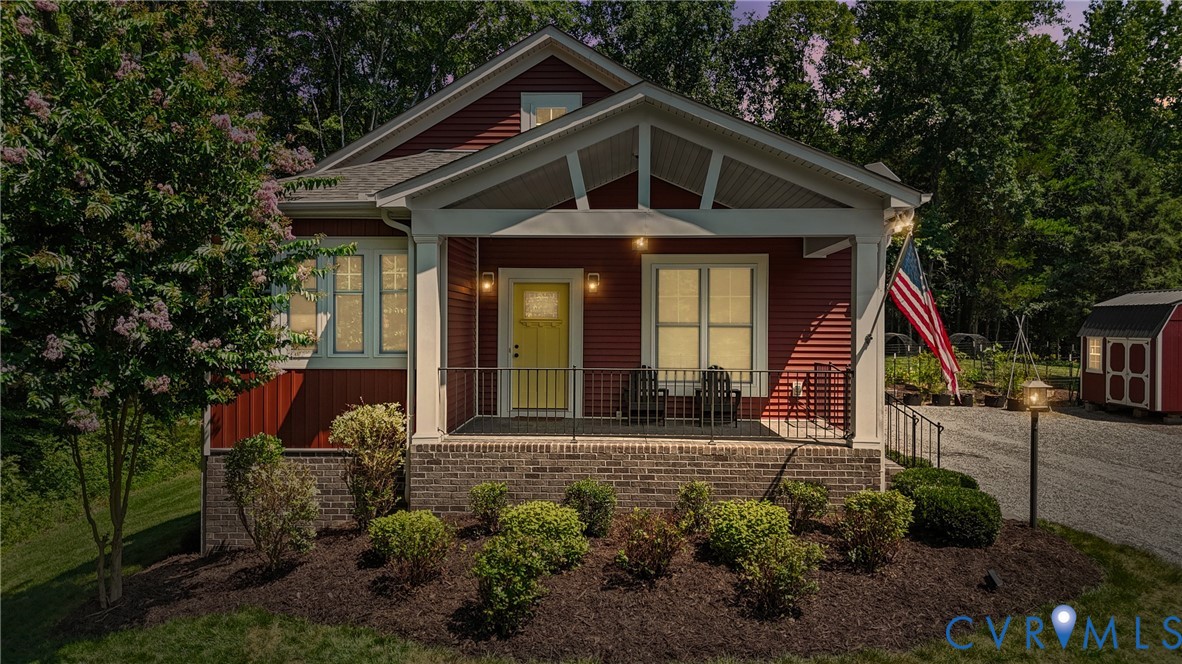 3763 Old Ridge Road Farmville, VA 23901 - Photo 32 of 44 View of front of home with a porch and a storage s