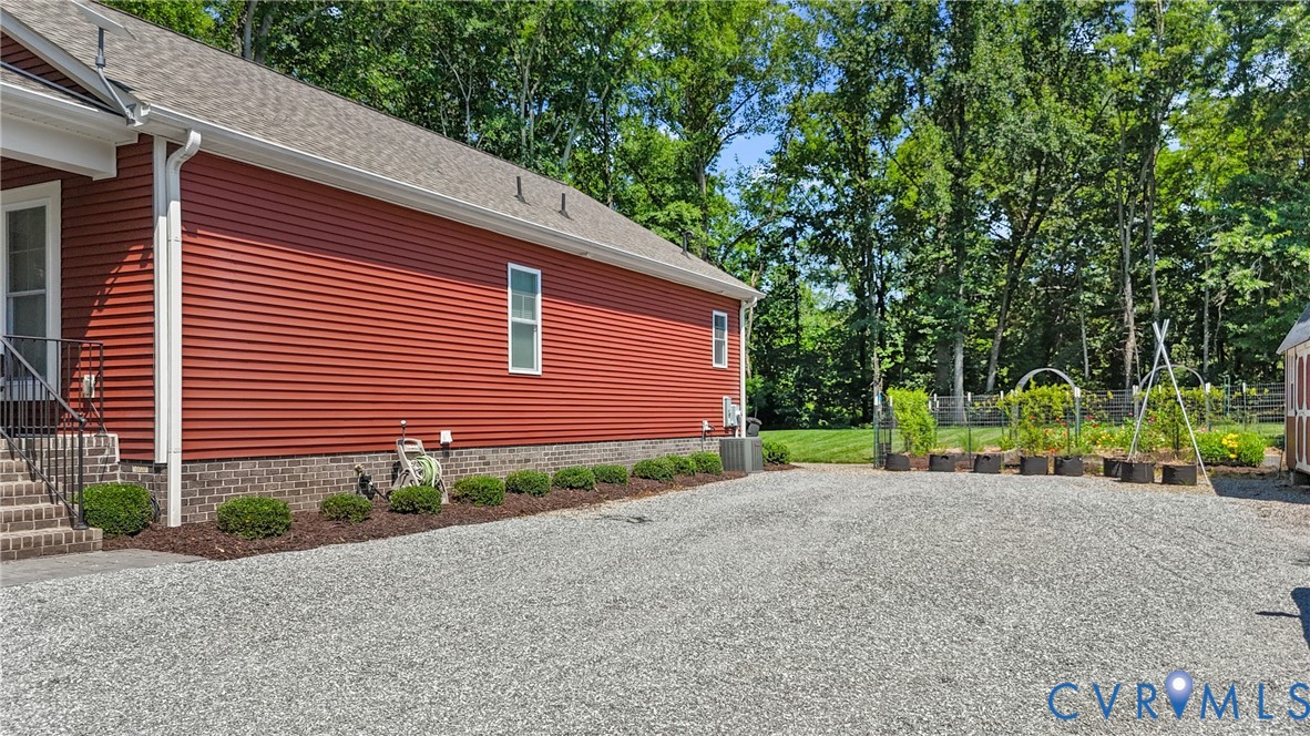 3763 Old Ridge Road Farmville, VA 23901 - Photo 40 of 44 View of side of home with a shingled roof, view of