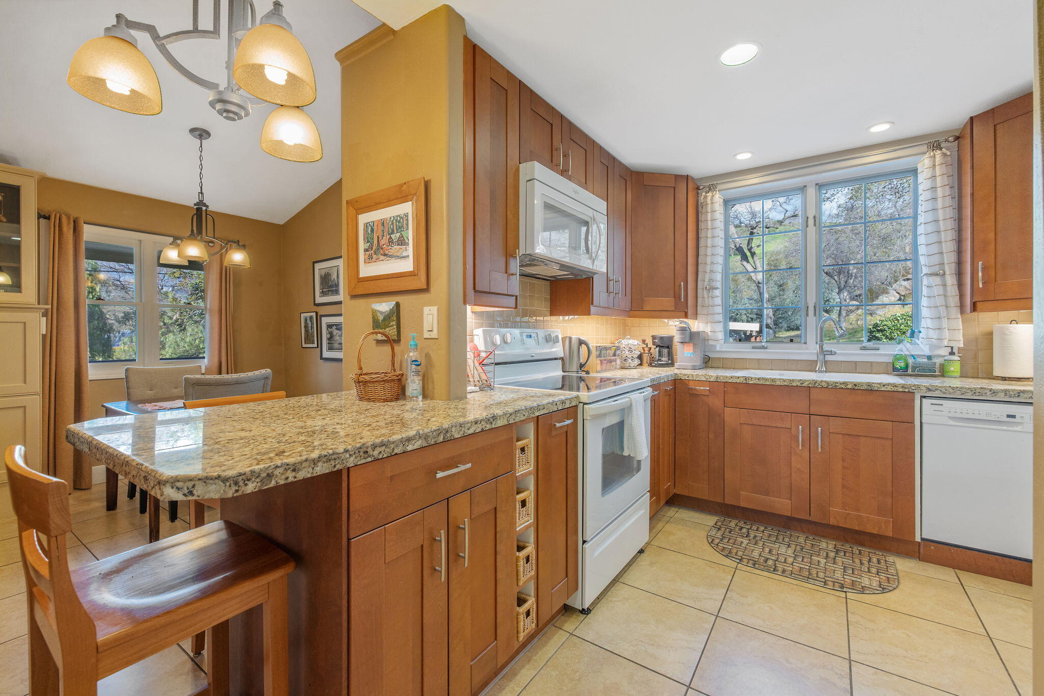 40209 Redtail Lane Three Rivers, CA 93271 - Photo 120 of 167 Granite counter and custom cabinets, incl. pullouts