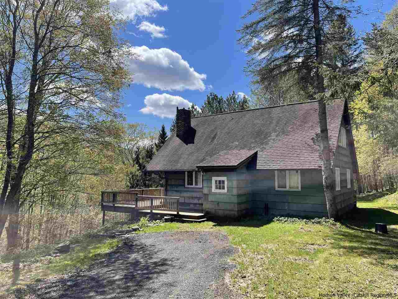 187 Deer Run Road Roxbury, NY 12421 - Photo 24 of 28 a view of house with yard