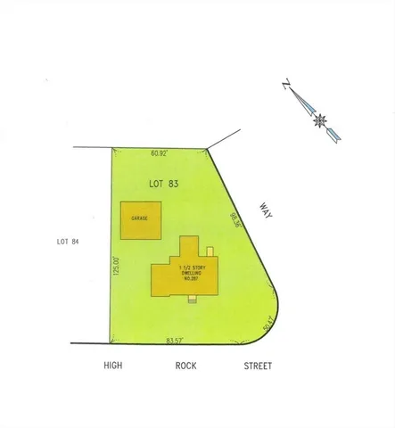 a view of a swimming pool with a chair