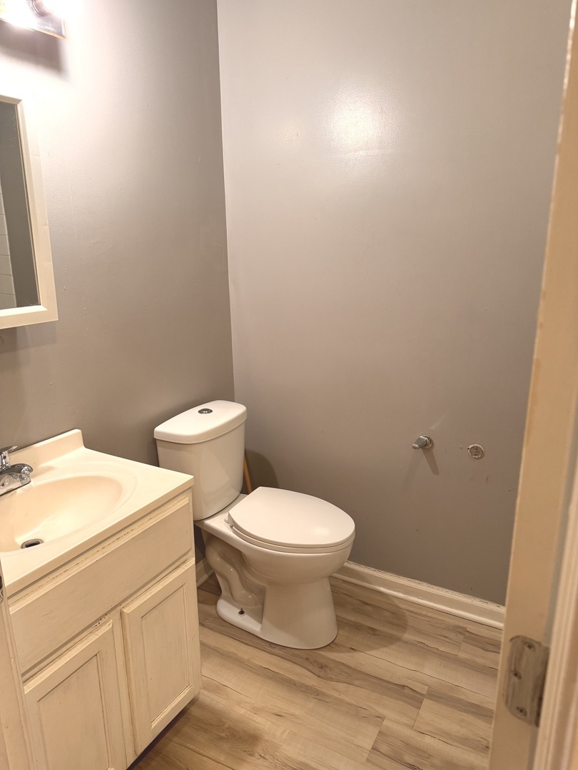 4615 South Michigan Avenue, Unit 2S Chicago, IL 60653 - Photo 15 of 26 a bathroom with a toilet and a sink