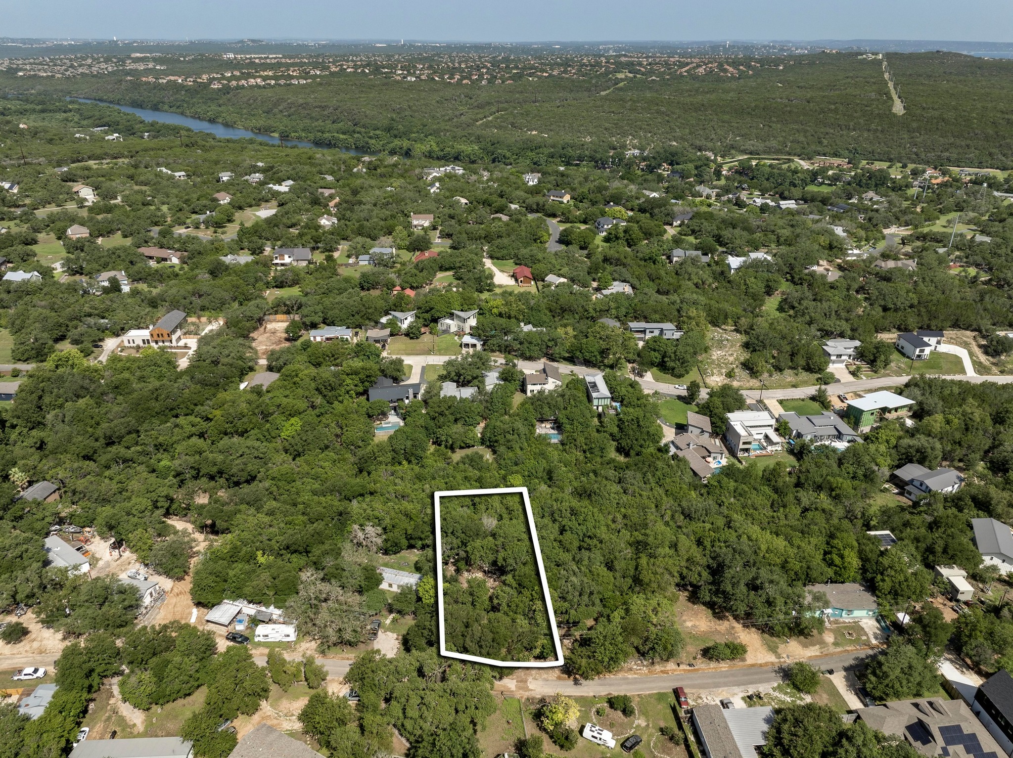 1602 Miami Drive Austin, TX 78733 - Photo 2 of 10 a view of a city