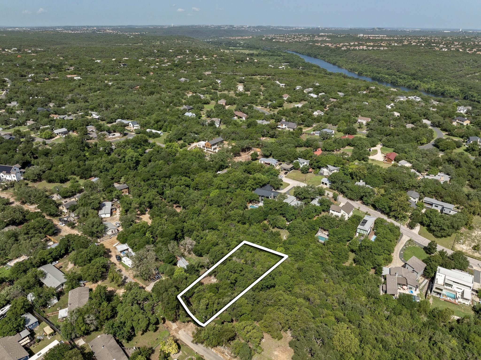 1602 Miami Drive Austin, TX 78733 - Photo 3 of 10 a view of a city