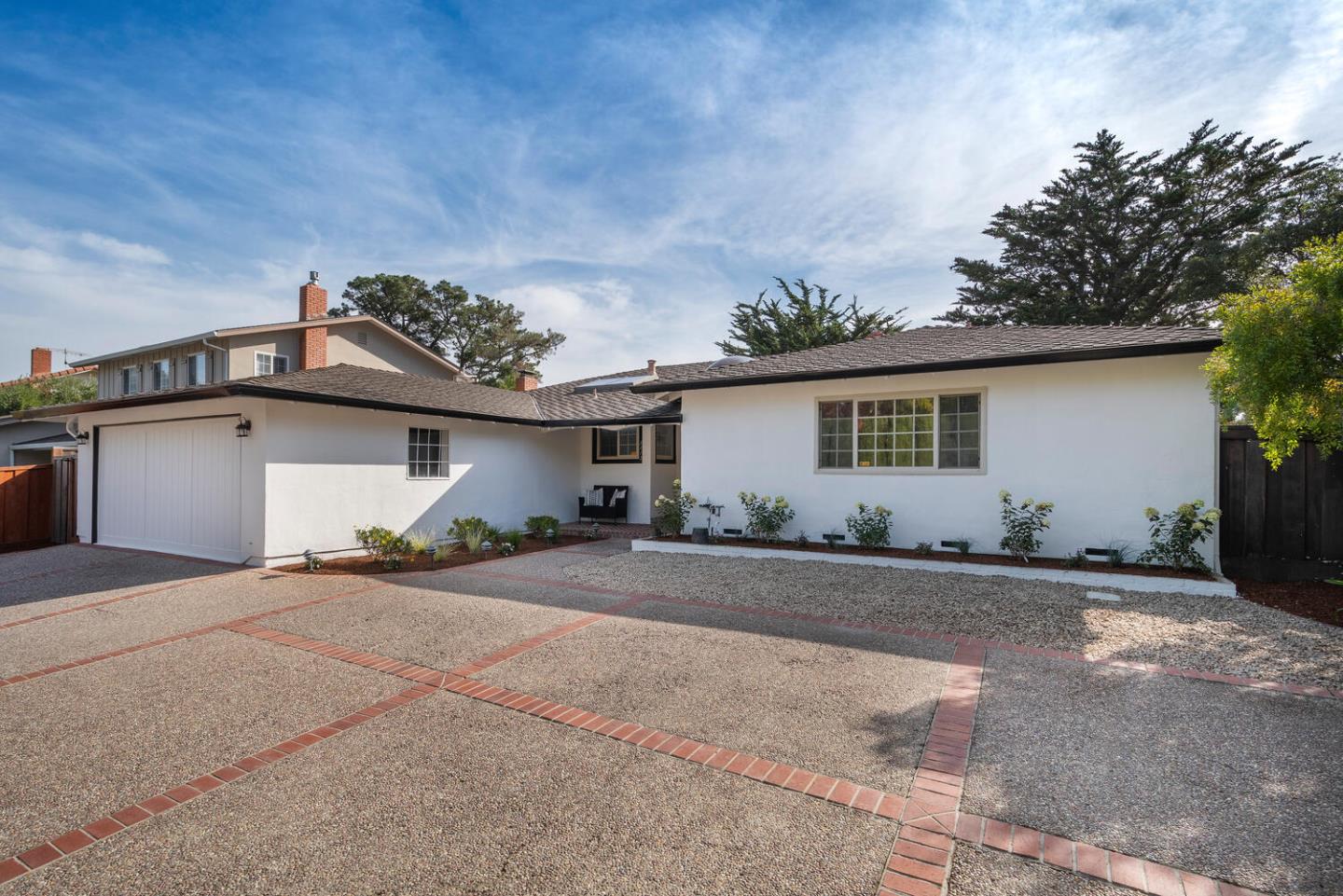 a view of a house with a patio