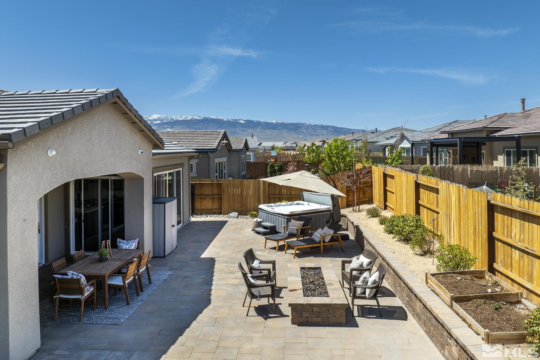 2329 Blushing Rock Drive Reno, NV 89521 - Photo 36 of 40 a view of a patio with swimming pool