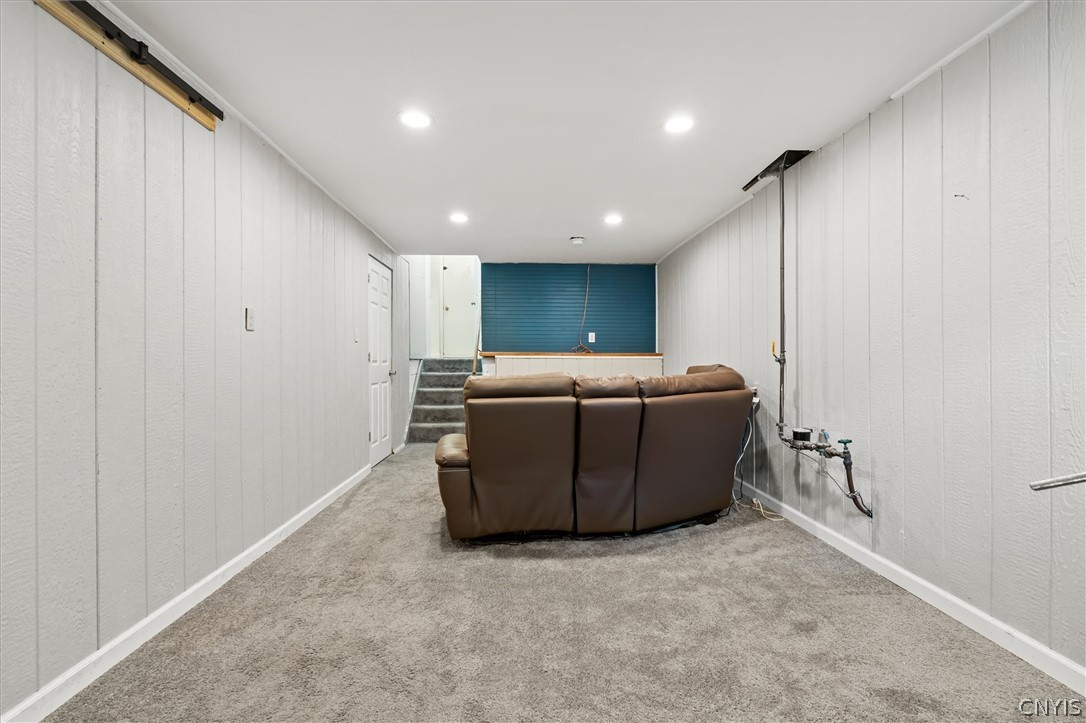 4615 Broad Road Onondaga, NY 13215 - Photo 32 of 47 Flexible finished lower-level living space.
