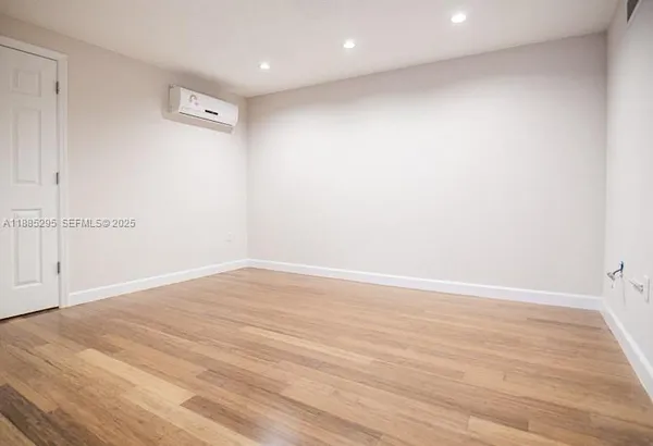 wooden floor in a room