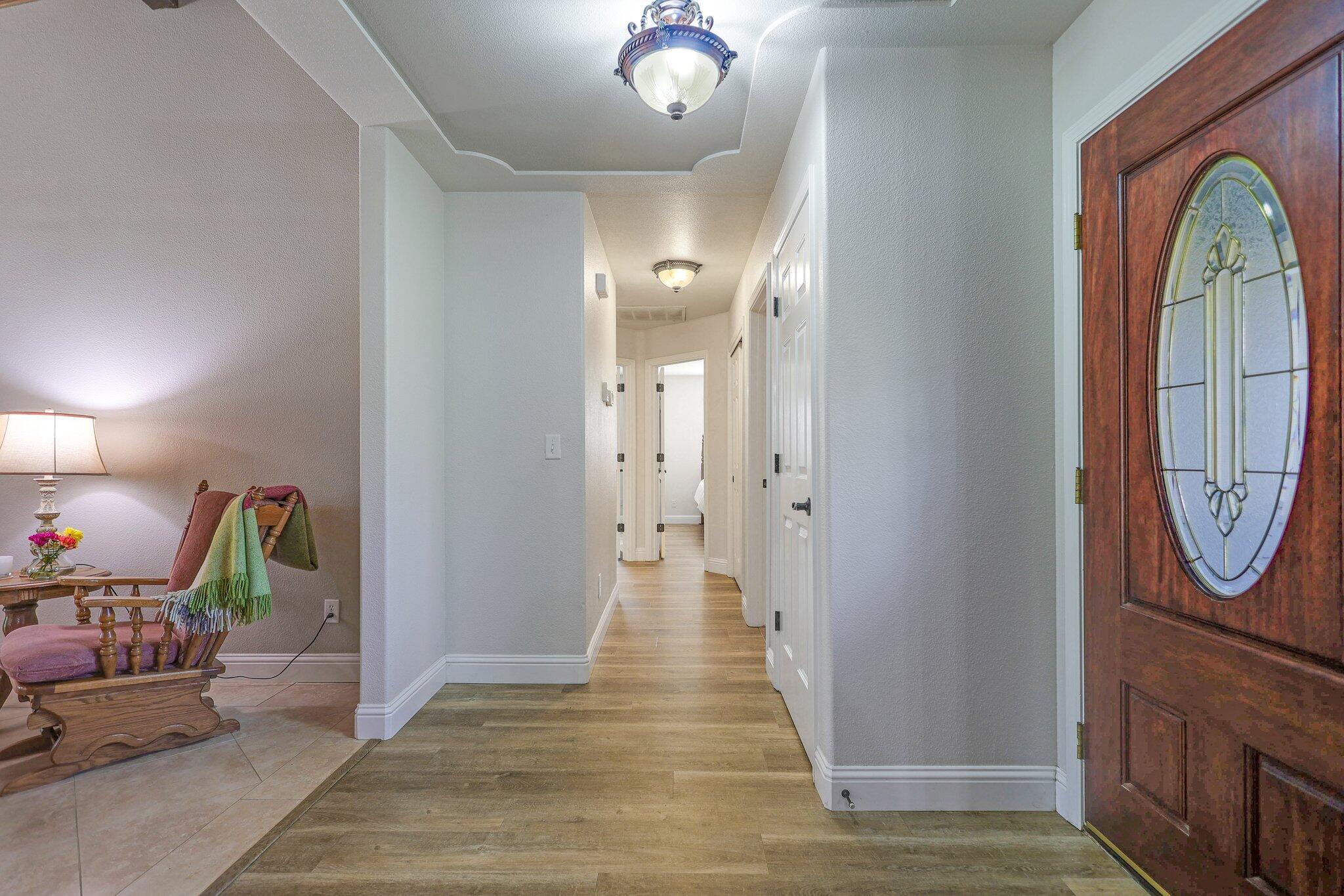21365 Dersch Road Anderson, CA 96007 - Photo 18 of 55 a view of an entryway with wooden floor